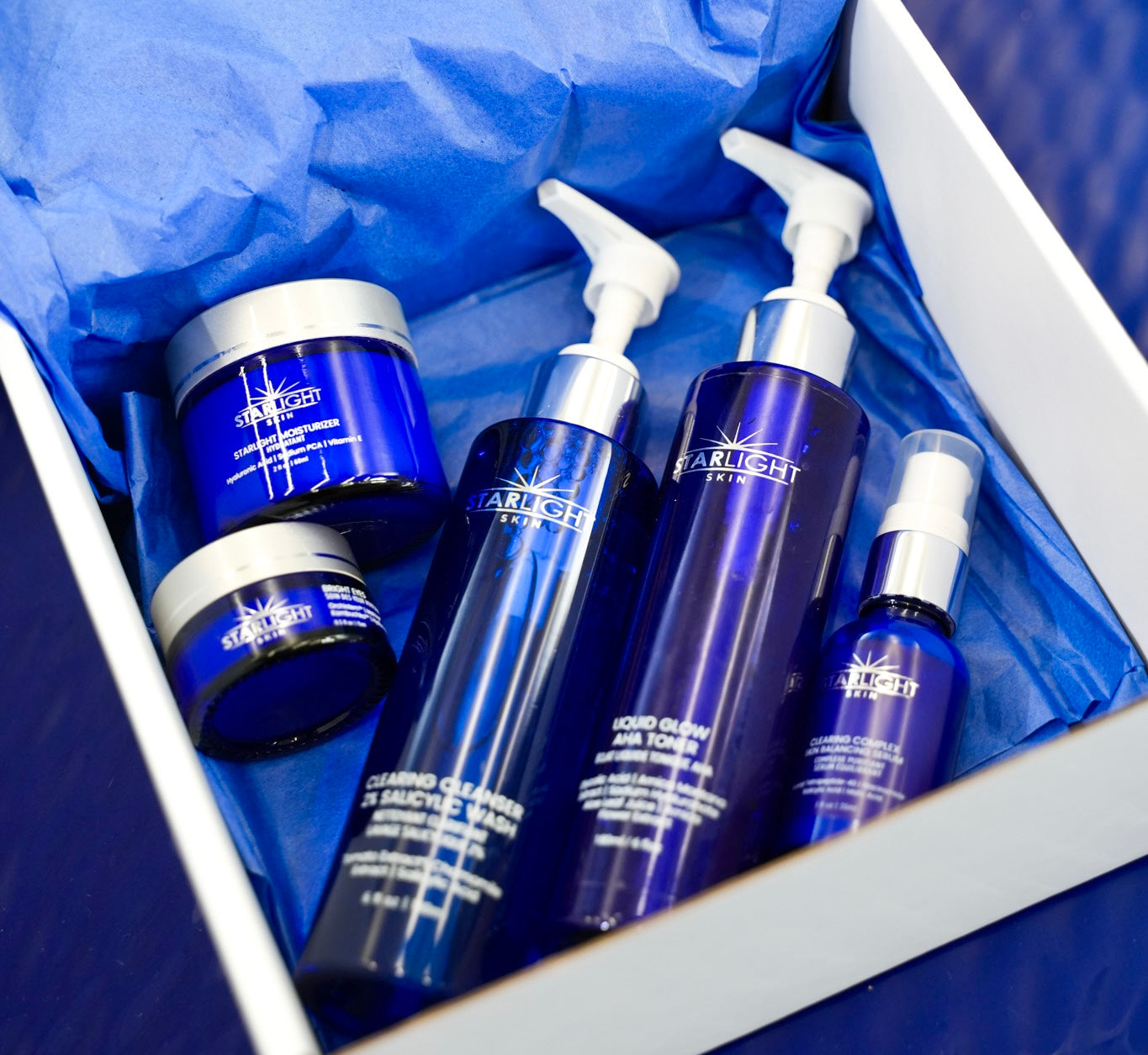 Starlight Skin kit packaged in its gift box